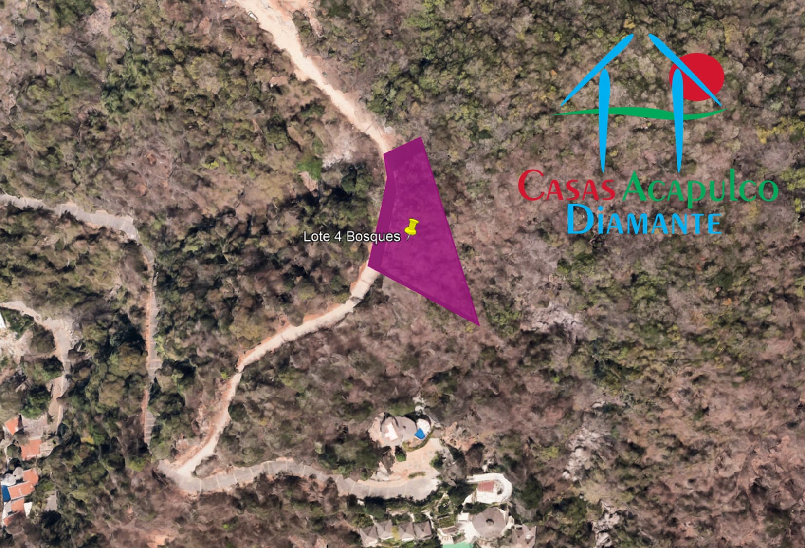 Terreno Brisas del Marqués Bosques lote 4 - Vista aérea 1